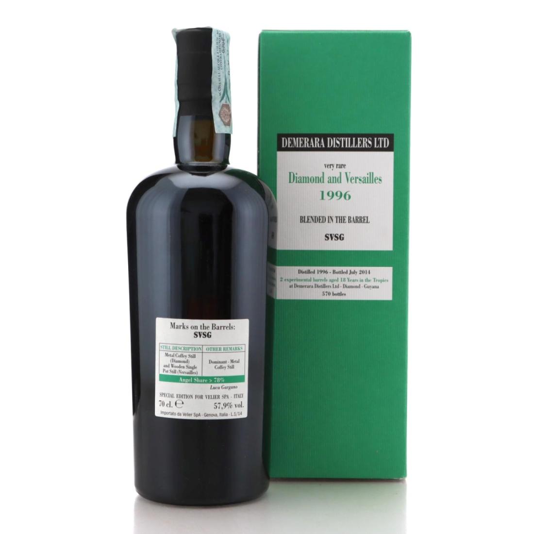 Image for Diamond & Versailles SVSG 1996 Blended in the Barrel 18 Year Old