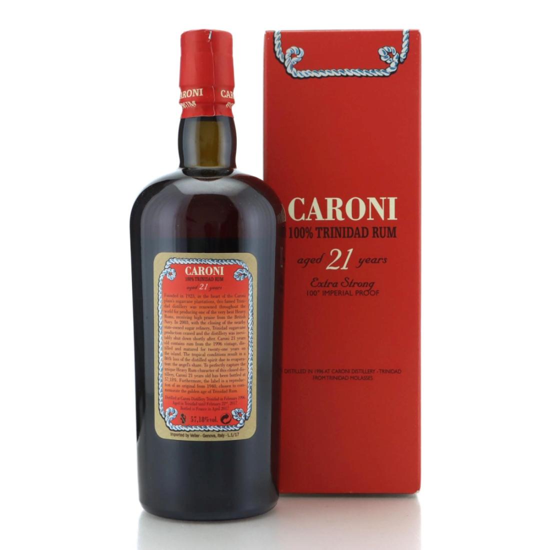 Image for Caroni 1996 100% Trinidad Rum 21 Year Old