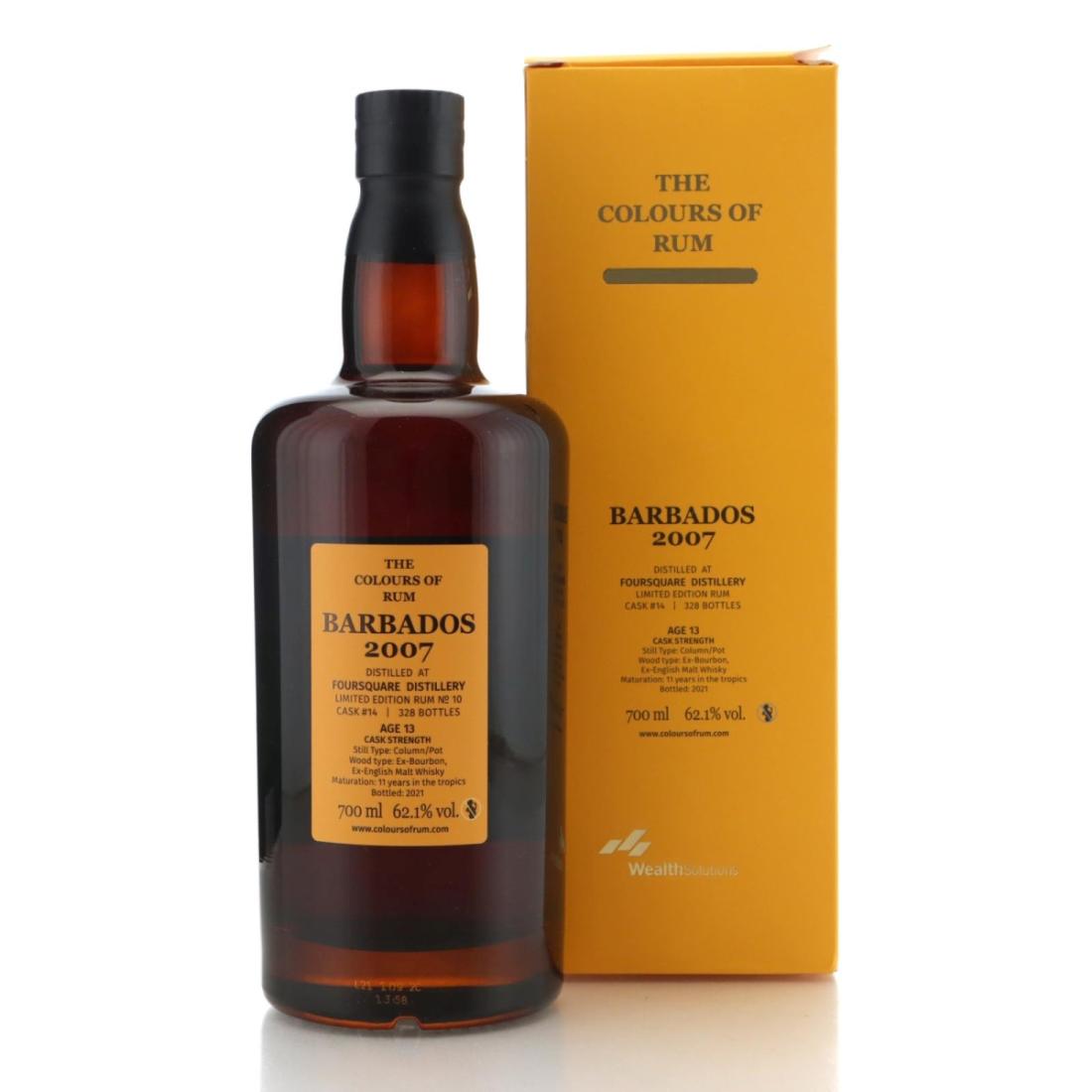 Image for Foursquare 2007 The Colours of Rum 13 Year Old