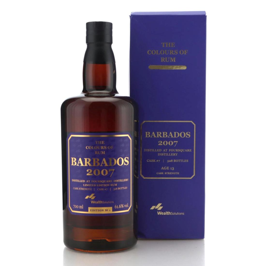 Image for Foursquare 2007 The Colours of Rum 13 Year Old