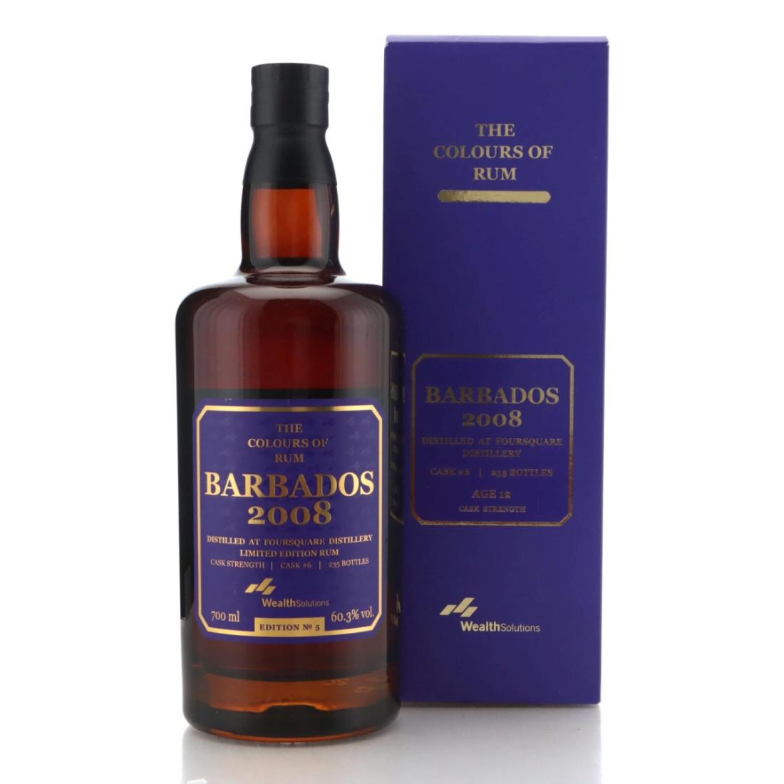 Image for Foursquare 2008 The Colours of Rum 12 Year Old