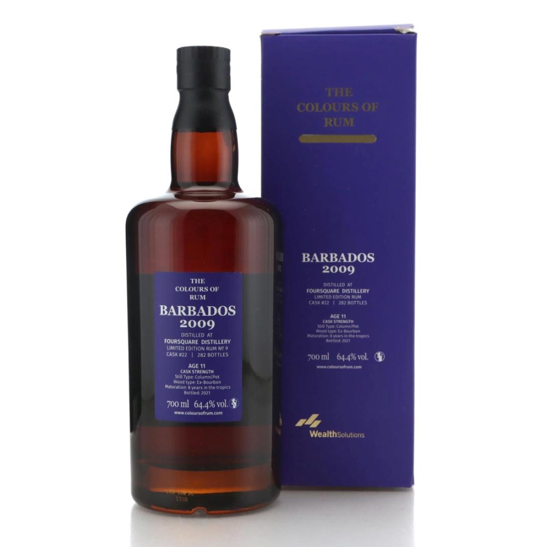 Image for Foursquare 2009 The Colours of Rum 11 Year Old