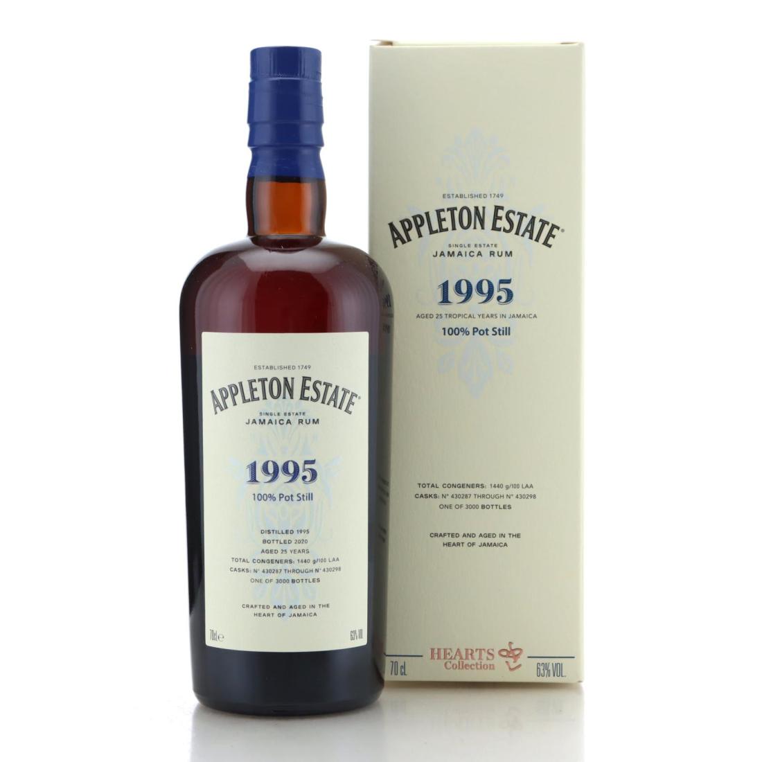 Image for Appleton Estate 1995 Hearts Collection 25 Year Old