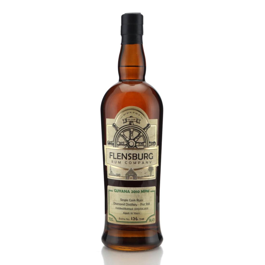Image for Diamond MPM 2010 Flensburg Rum Company 10 Year Old