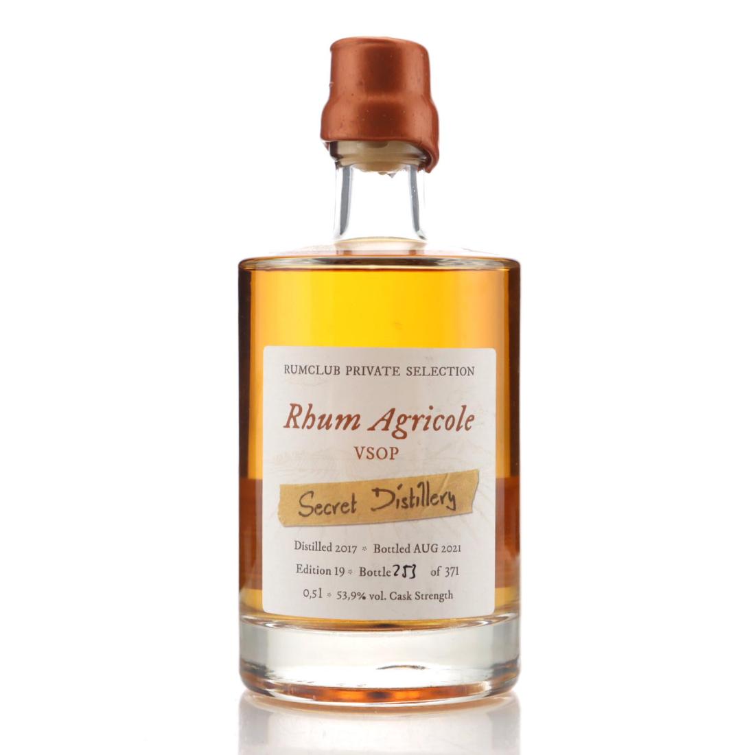 Image for Secret Distillery 2017 Rum Club Private Selection Rhum Agricole Edition 19