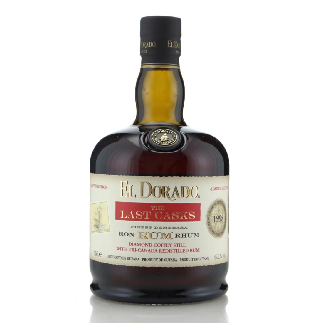 Image for El Dorado 1998 The Last Casks 24 Year Old - Diamond & Tri-Canada