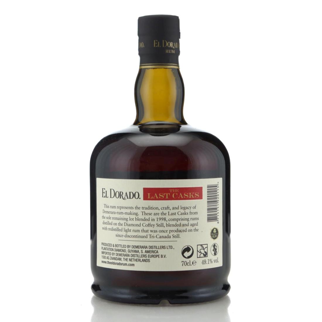 Image for El Dorado 1998 The Last Casks 24 Year Old - Diamond & Tri-Canada