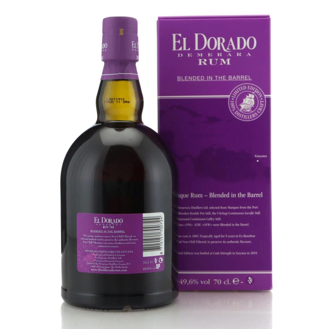 Image for Port Mourant, Uitvlugt & Diamond <PM>ICBU<SVW> 2010 El Dorado Blended in the Barrel