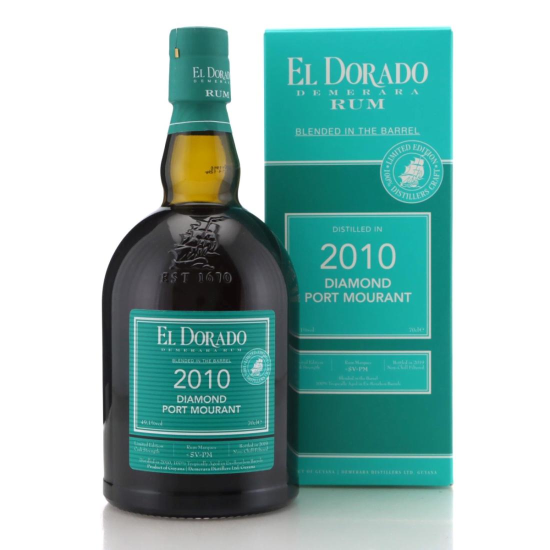 Image for Diamond & Port Mourant <SV>PM 2010 El Dorado Blended in the Barrel