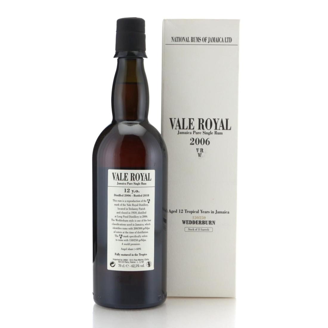 Image for Long Pond Vale Royal VRW 2006 Wedderburn 12 Year Old