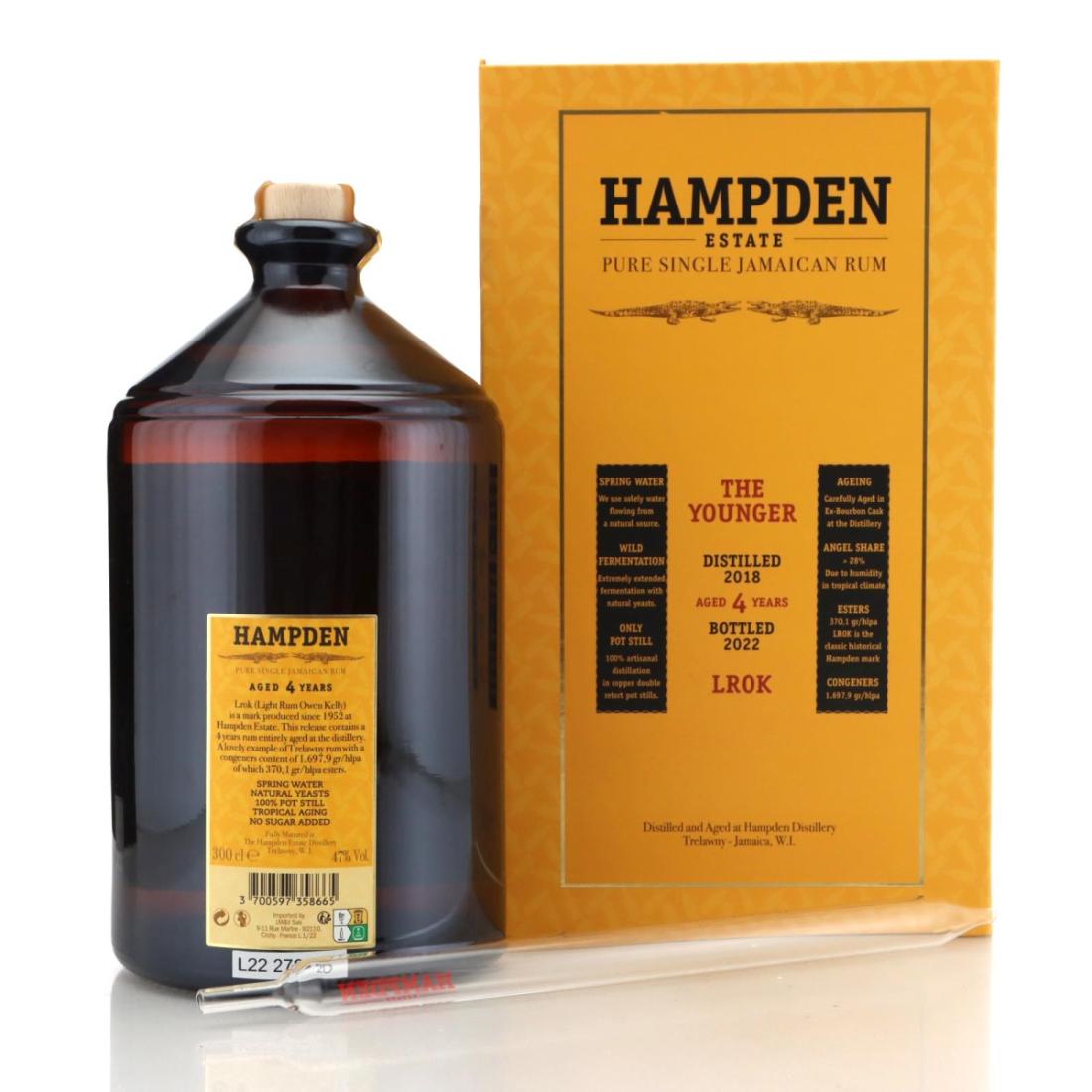 Image for Hampden Estate LROK 2018 The Younger 4 Year Old Double Magnum