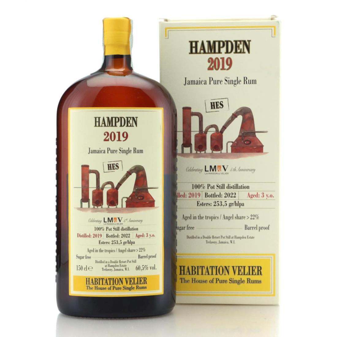 Image for Hampden HES 2019 Habitation Velier 3 Year Old Magnum