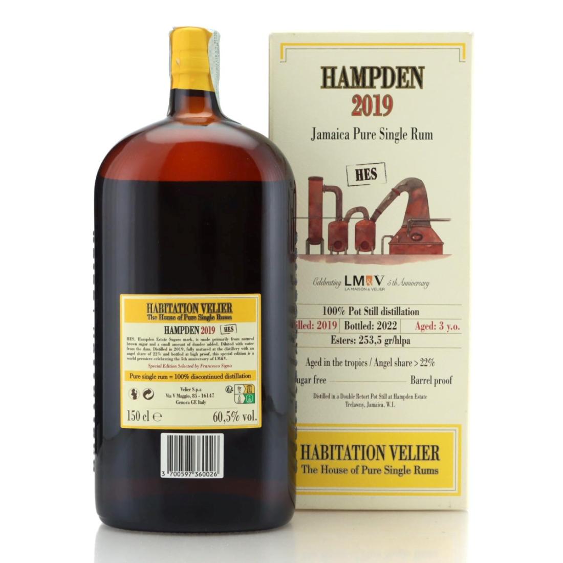 Image for Hampden HES 2019 Habitation Velier 3 Year Old Magnum