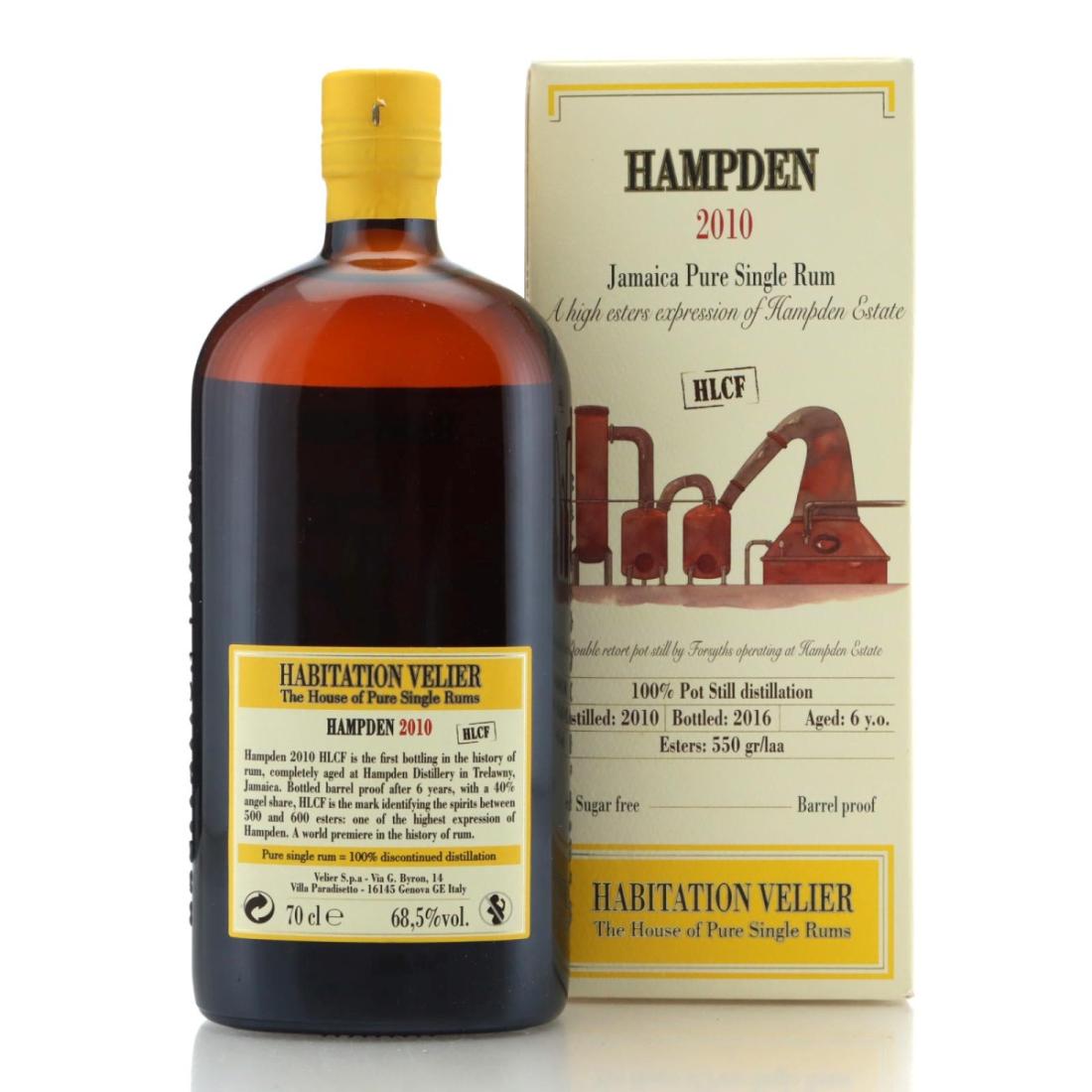 Image for Hampden HLCF 2010 Habitation Velier 6 Year Old