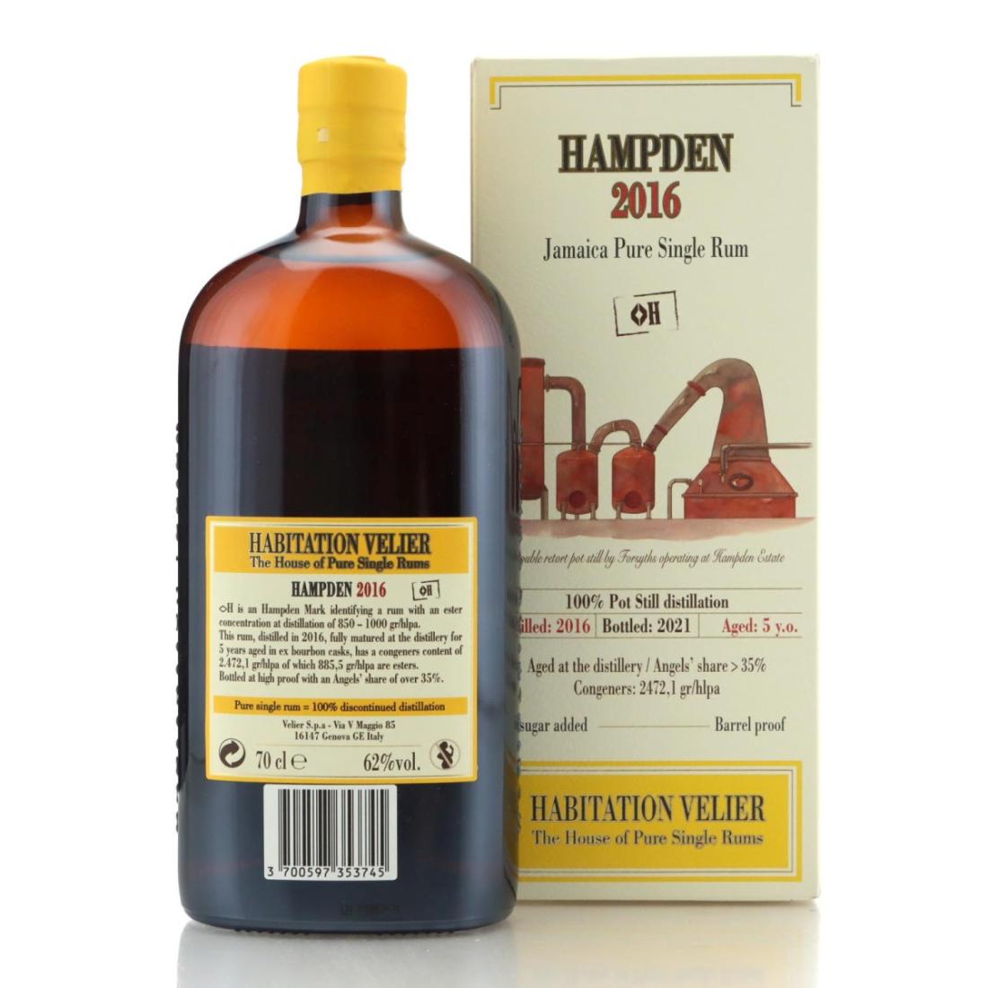 Image for Hampden <>H 2016 Habitation Velier 5 Year Old