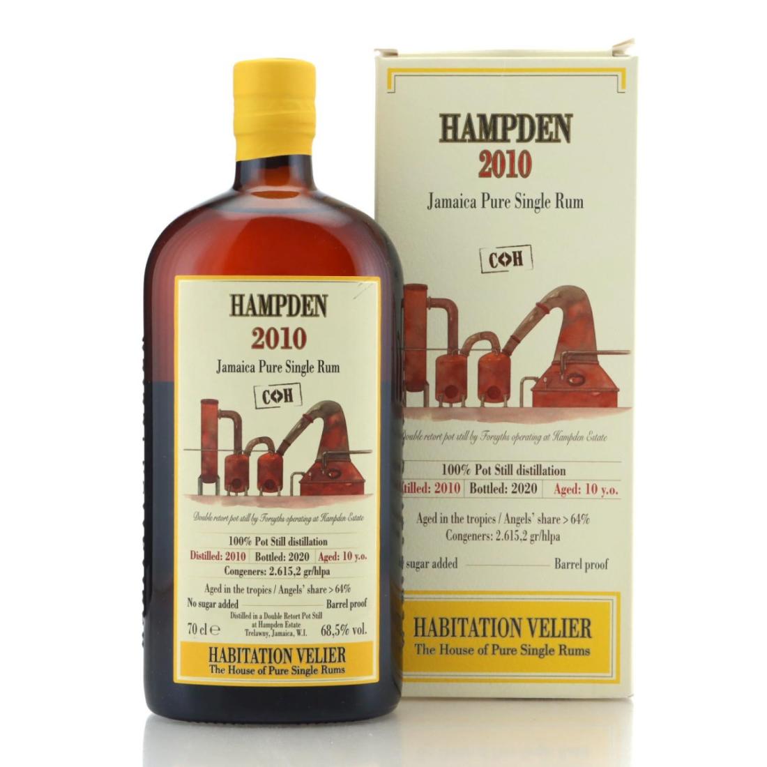 Image for Hampden C<>H 2010 Habitation Velier 10 Year Old