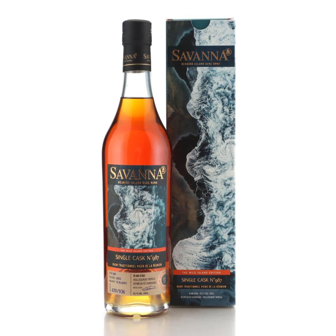 Image for Savanna 2003 The Wild Island Edition 16 Year Old Rhum Traditionnel - 150th Anniversary
