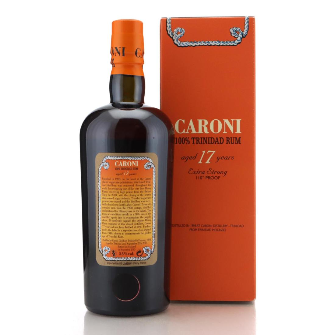 Image for Caroni 1998 100% Trinidad Rum 17 Year Old