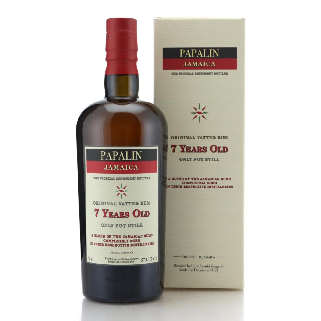 Image for Papalin Jamaica 7 Year Old Original Vatted Rum