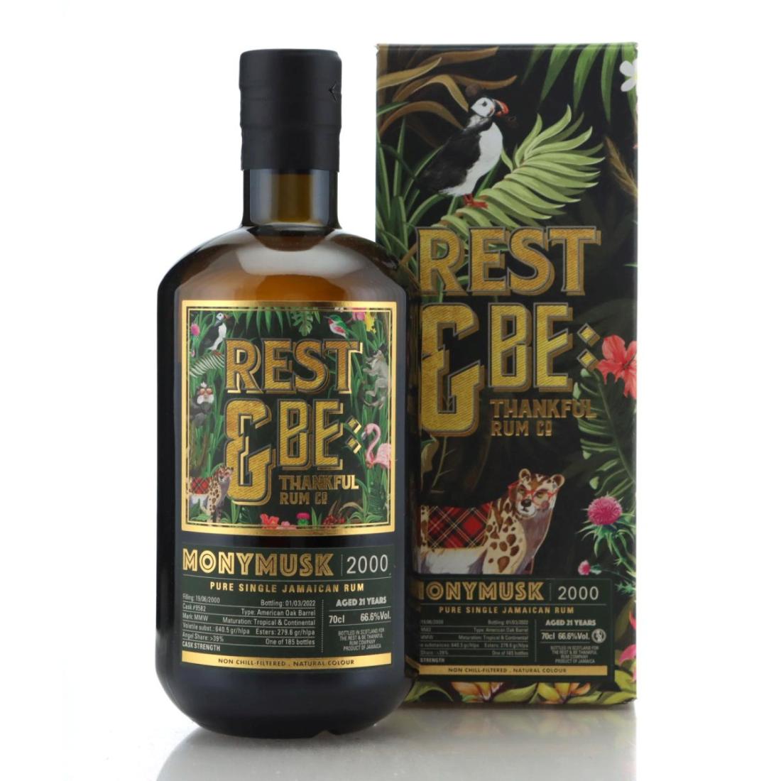 Image for Monymusk MMW 2000 Rest & Be Thankful 21 Year Old