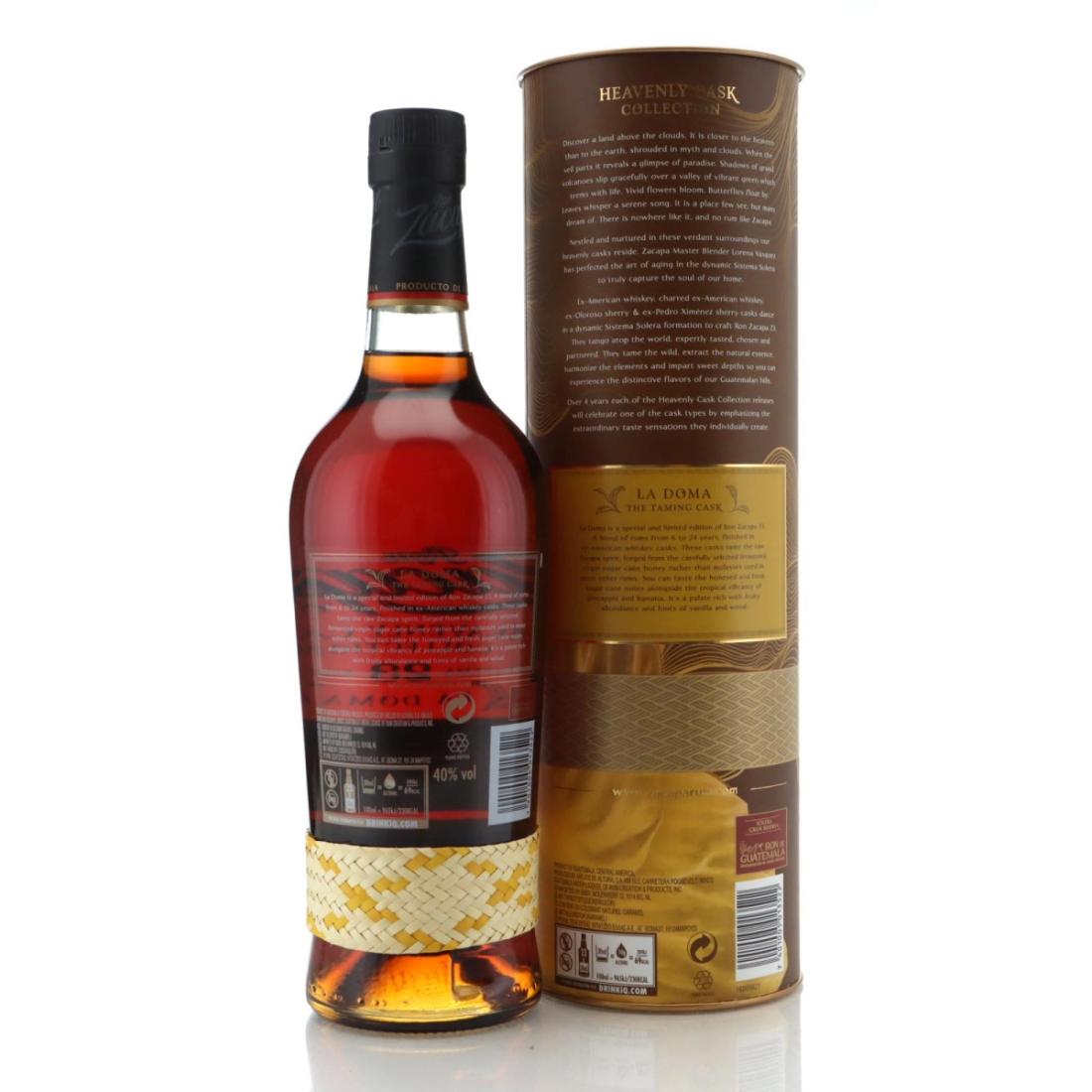 Image for Ron Zacapa Centenario Sistema Solera 23 Heavenly Cask Collection - La Doma