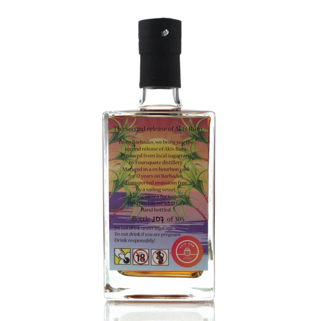 Image for Foursquare Aki's Rum 12 Year Old Second Release