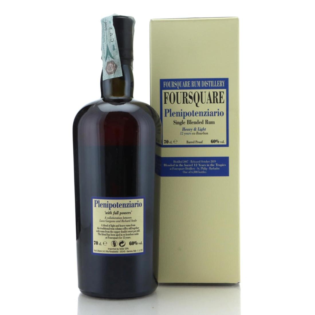 Image for Foursquare 2007 Plenipotenziario 12 Year Old