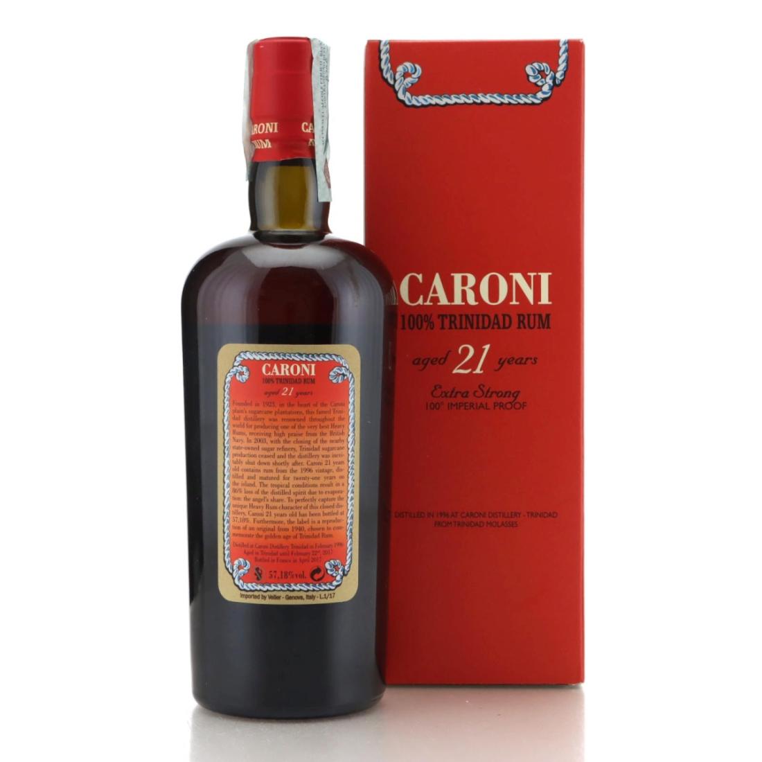 Image for Caroni 1996 100% Trinidad Rum 21 Year Old