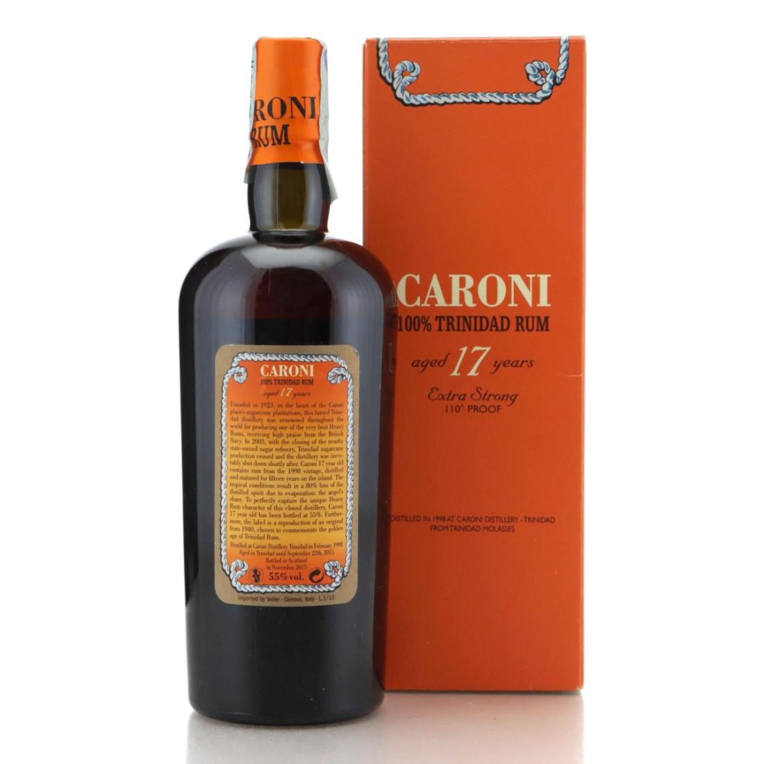 Image for Caroni 1998 100% Trinidad Rum 17 Year Old