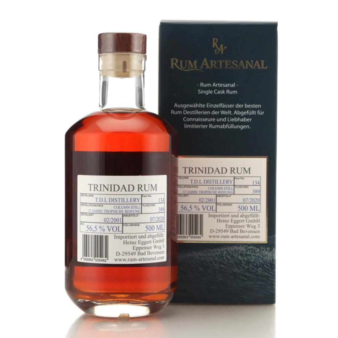 Image for Trinidad Distillers 2001 Rum Artesanal
