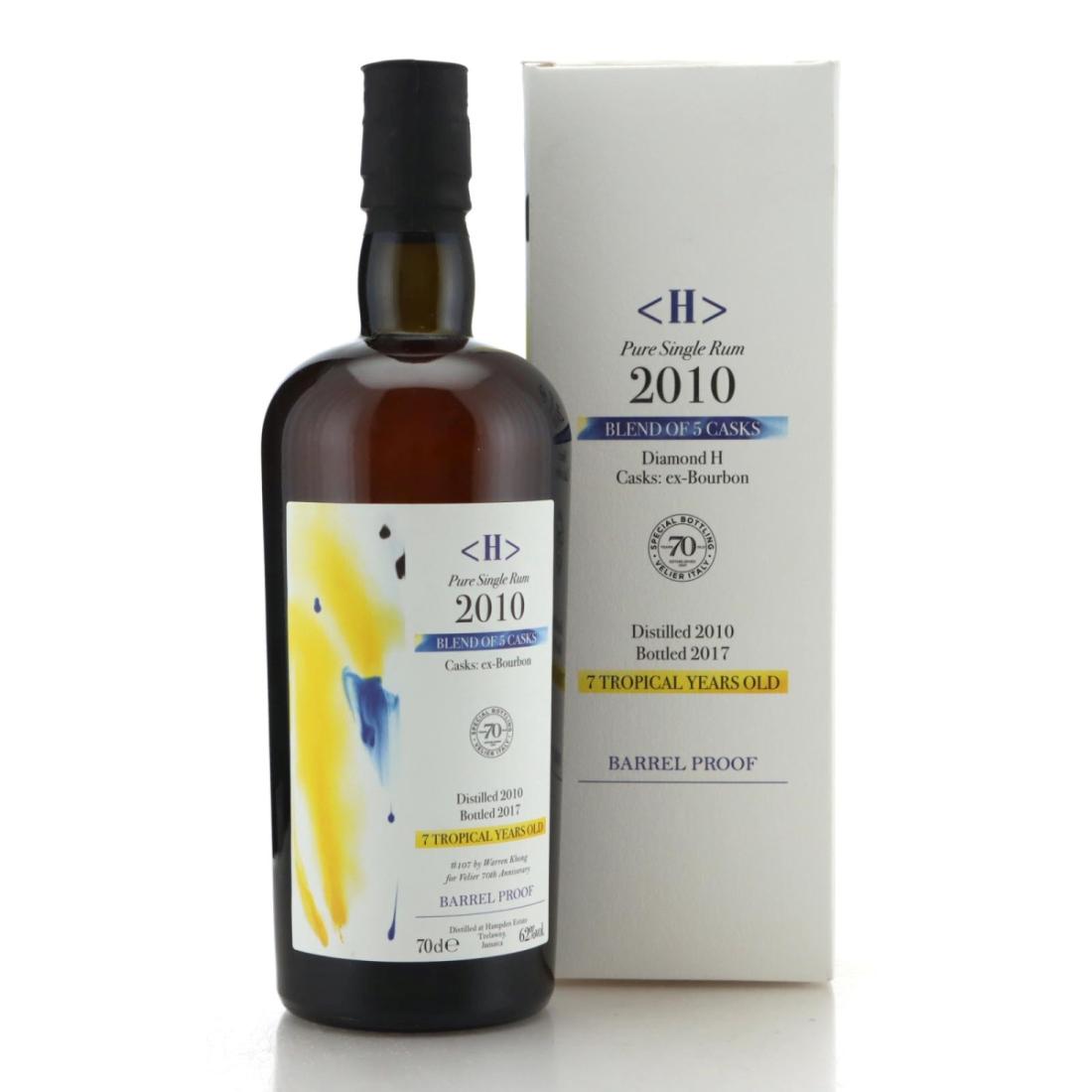 Image for Hampden <H> 2010 Blend of 5 Casks 7 Year Old - #107 by Warren Khong