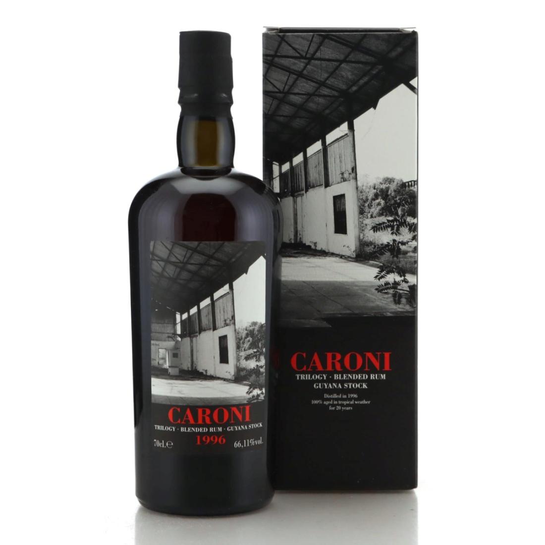 Image for Caroni 1996 Trilogy 20 Year Blended Rum - Guyana Stock