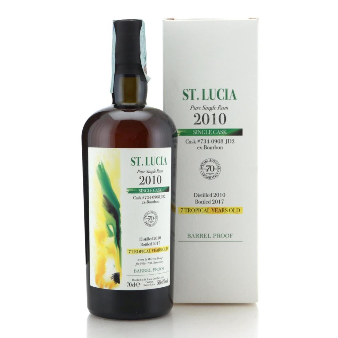 Image for St. Lucia 2010 Single Cask 7 Year Old - #104 by Warren Khong