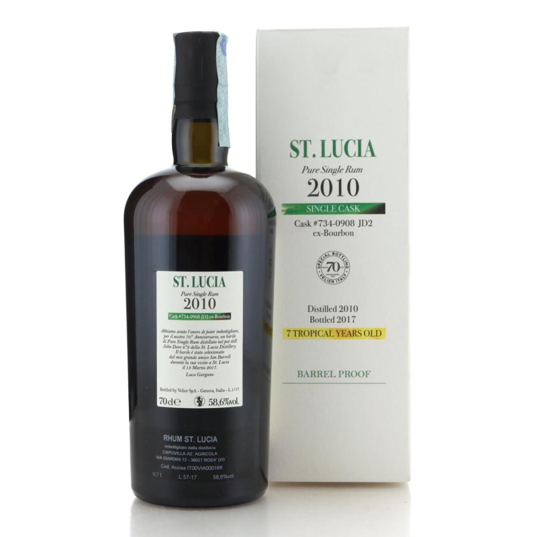 Image for St. Lucia 2010 Single Cask 7 Year Old - #104 by Warren Khong