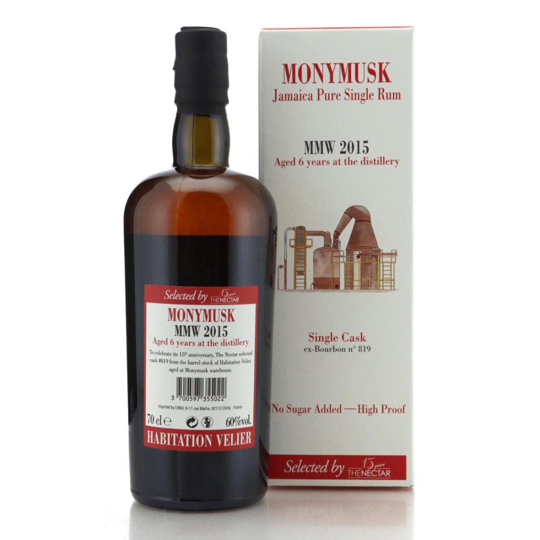 Image for Monymusk MMW 2015 Habitation Velier 6 Year Old