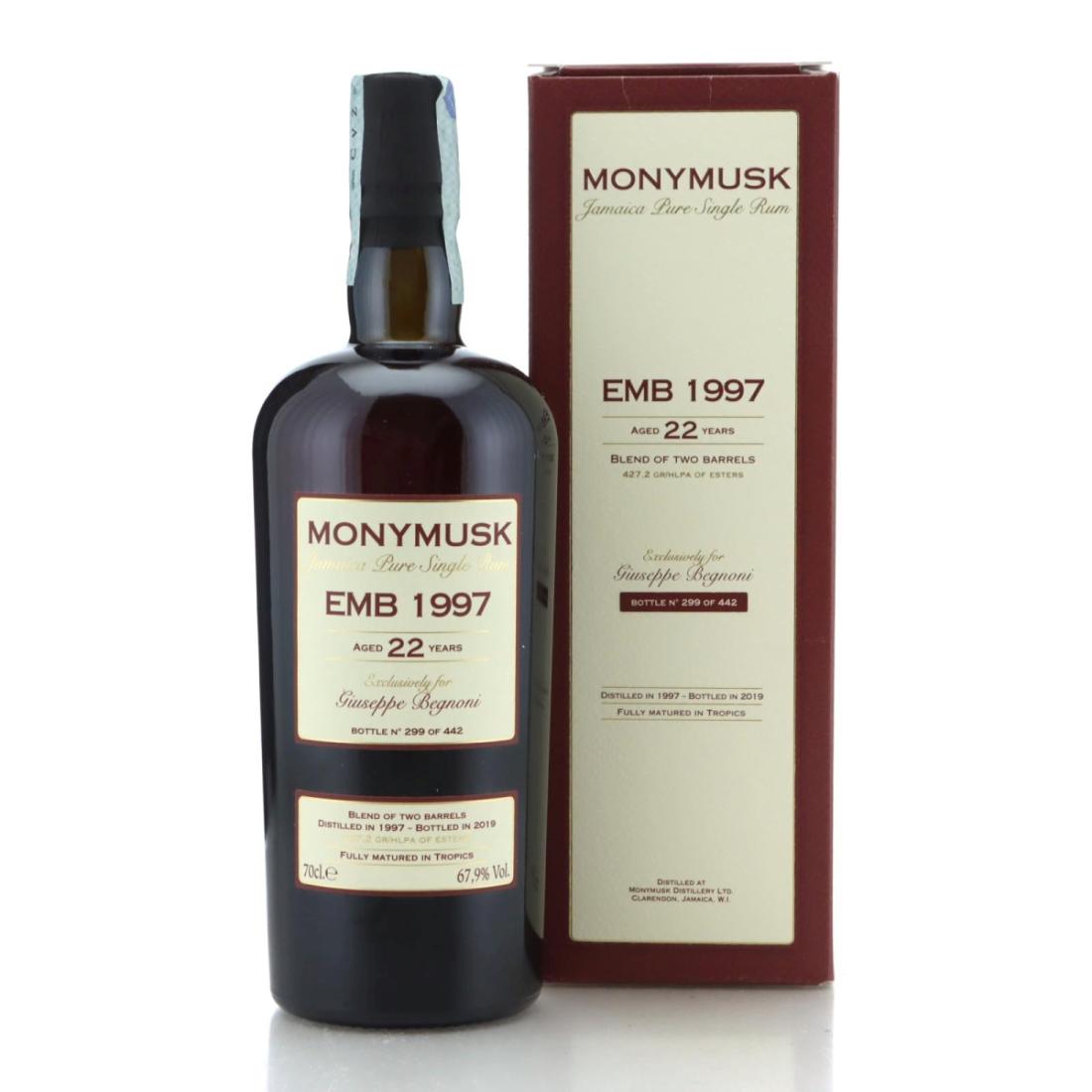 Image for Monymusk EMB 1997 Blend of Two Barrels 22 Year Old