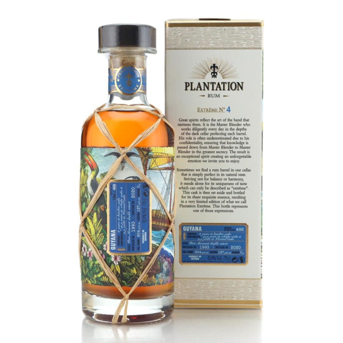 Image for Port Mourant 1993 Plantation 27 Year Old Extrême No.4