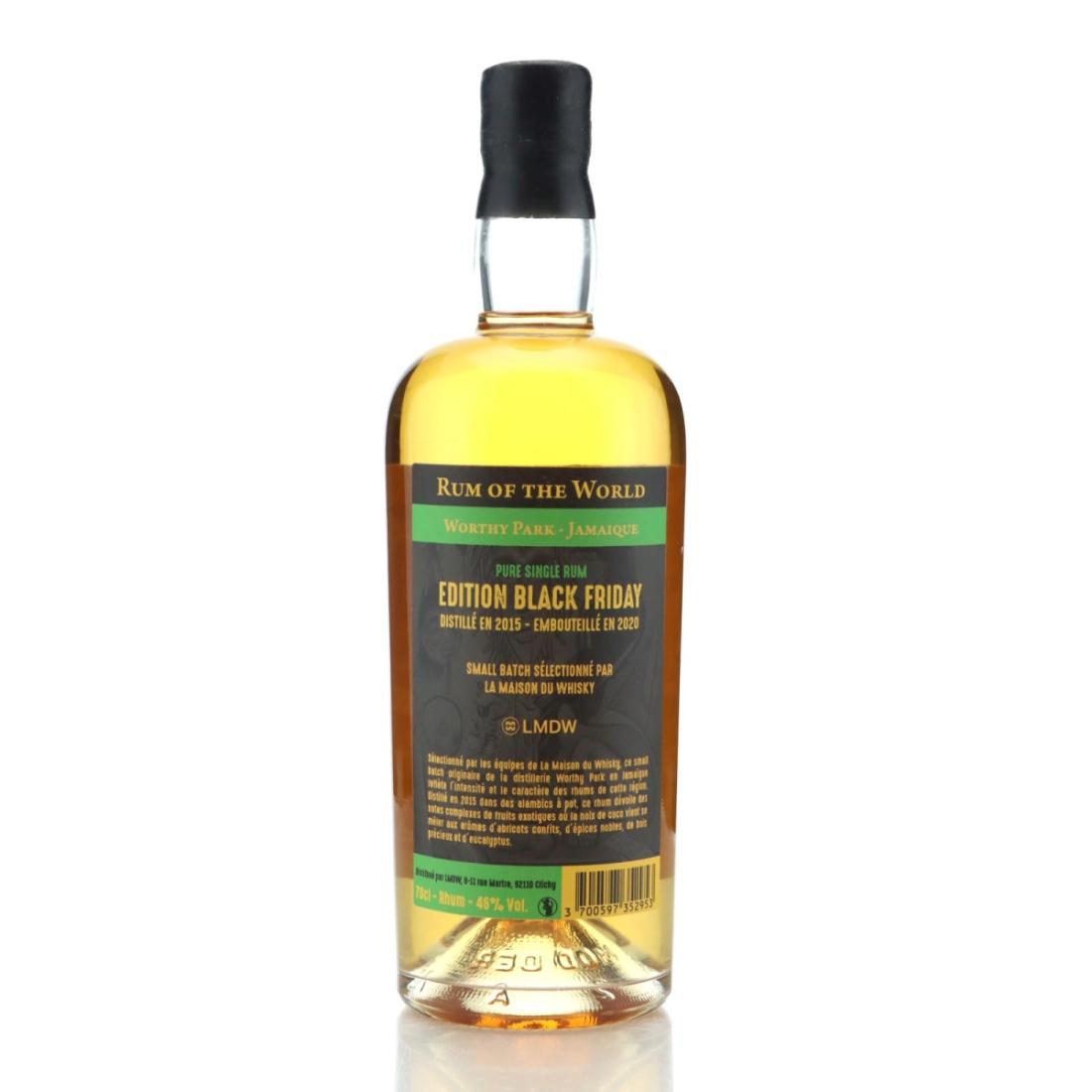 Image for Worthy Park 2015 Rum of the World - Edition Black Friday