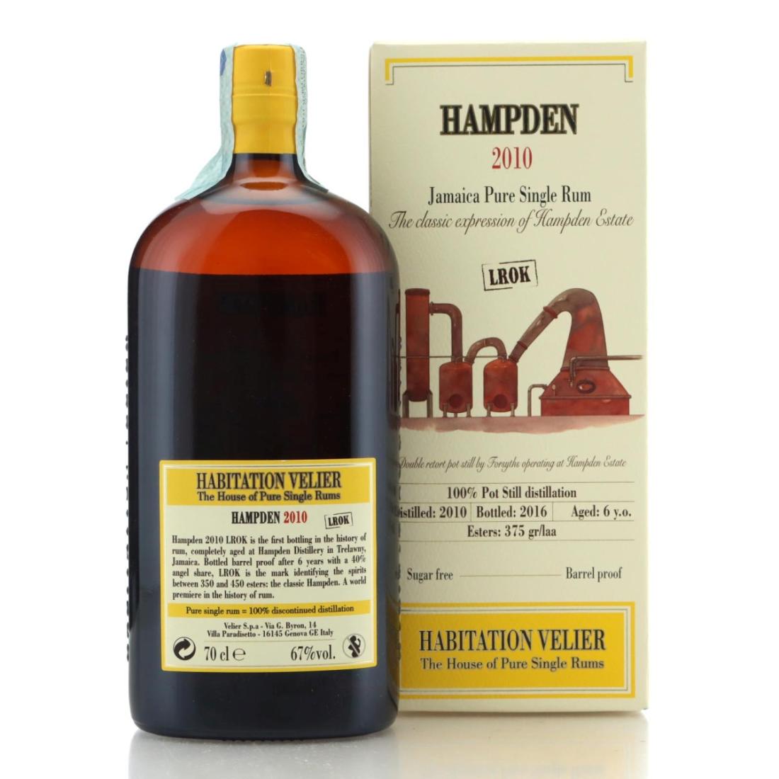 Image for Hampden LROK 2010 Habitation Velier 6 Year Old