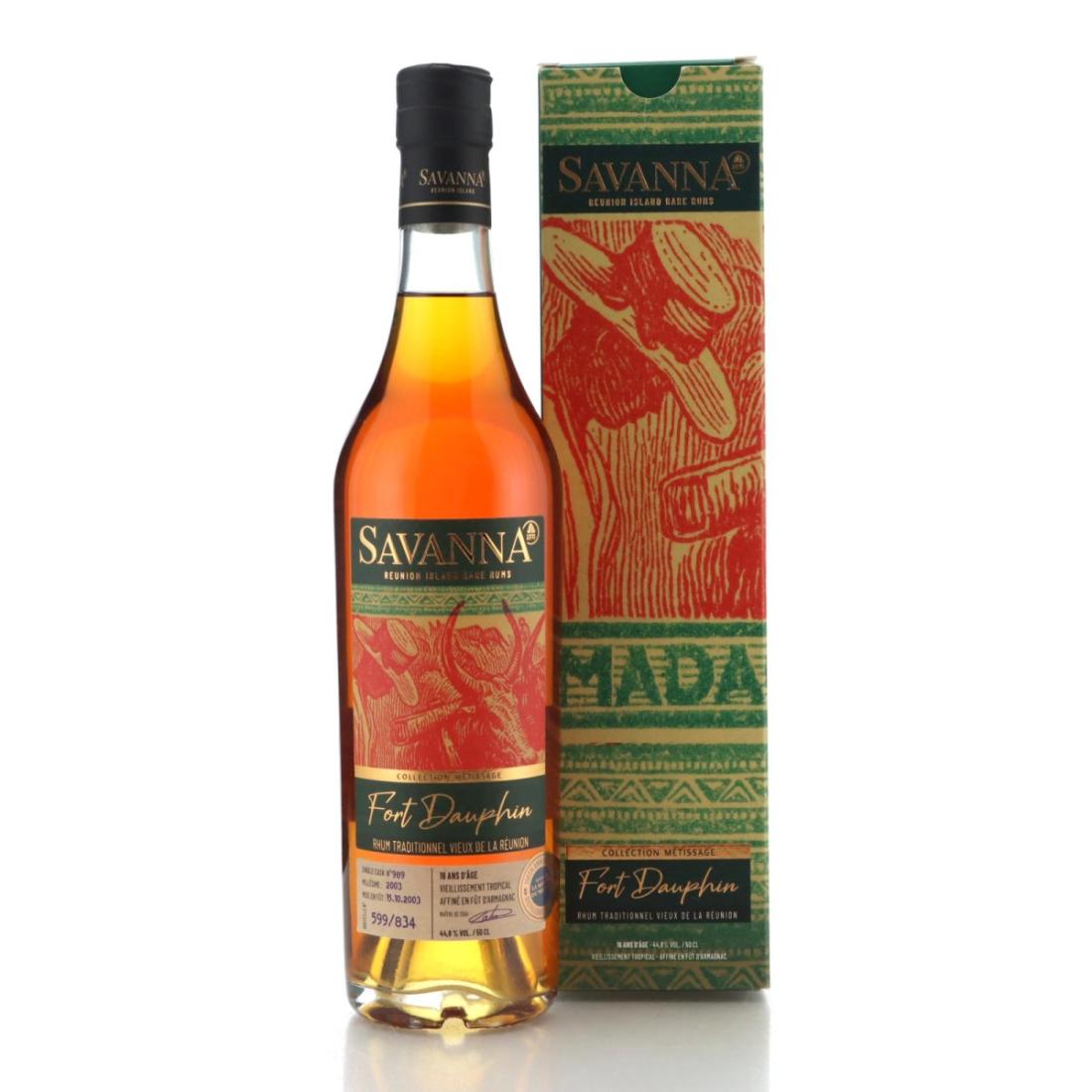 Image for Savanna 2003 Fort Dauphin 16 Year Old Rhum Traditionnel