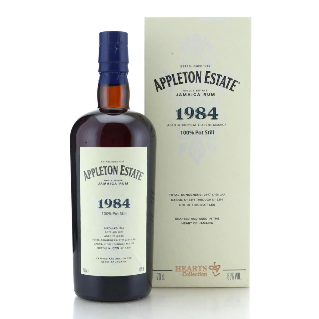 Image for Appleton Estate 1984 Hearts Collection 37 Year Old Magnum
