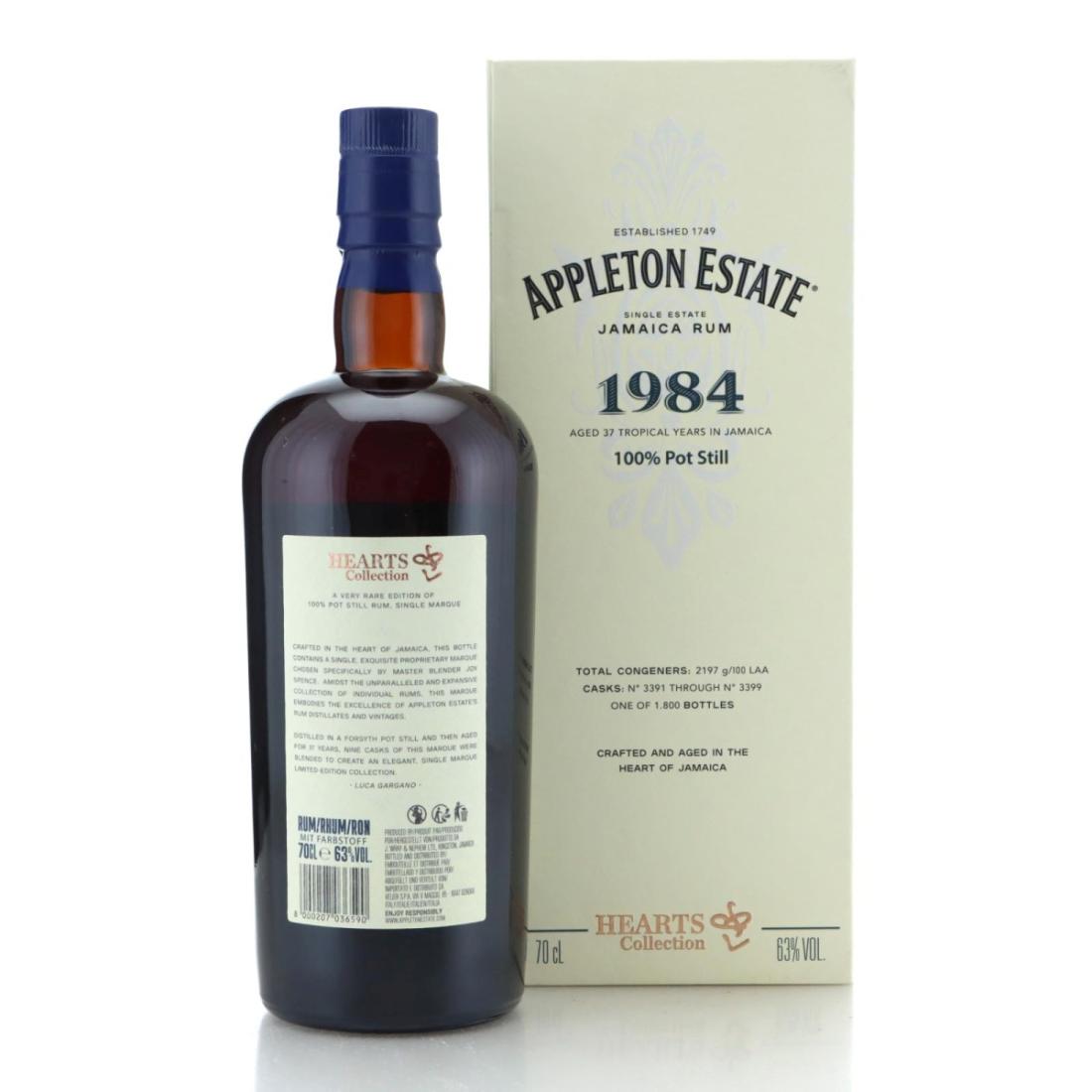 Image for Appleton Estate 1984 Hearts Collection 37 Year Old Magnum
