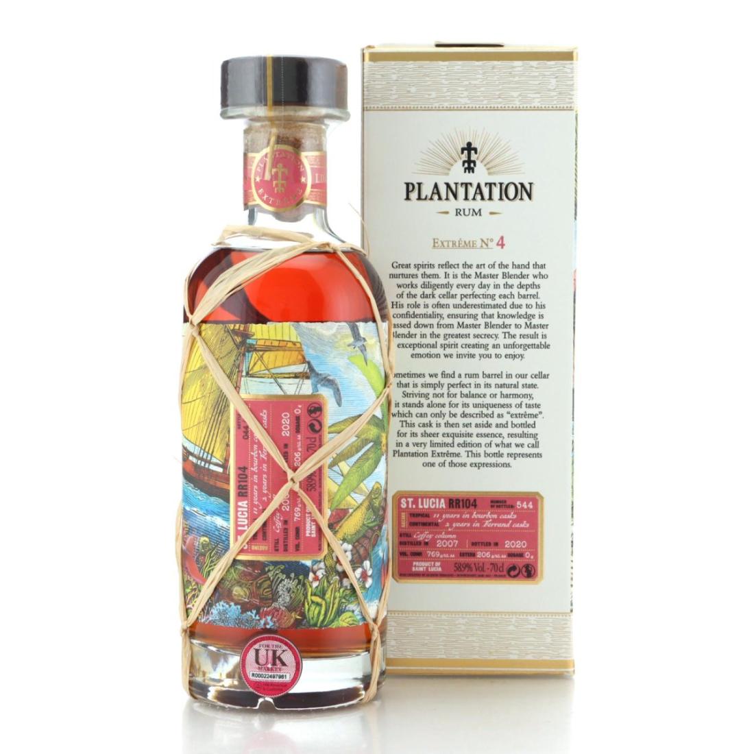 Image for St. Lucia 2007 Plantation 13 Year Old Extrême No.4
