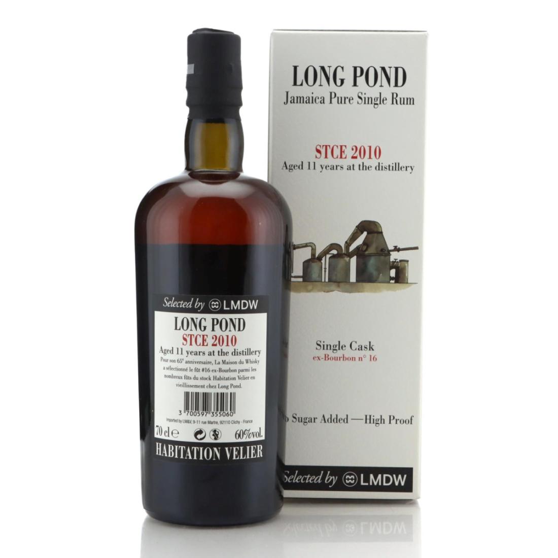 Image for Long Pond STCE 2010 Habitation Velier 11 Year Old