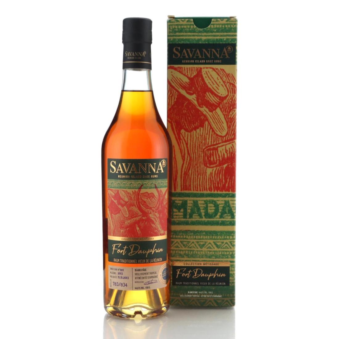 Image for Savanna 2003 Fort Dauphin 16 Year Old Rhum Traditionnel