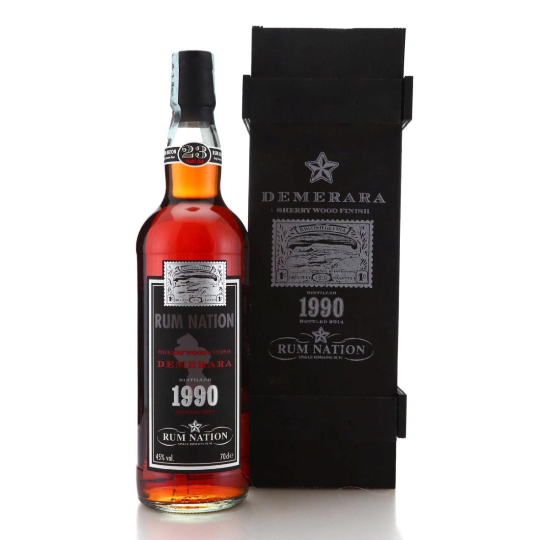 Image for Demerara 1990 Rum Nation 23 Year Old