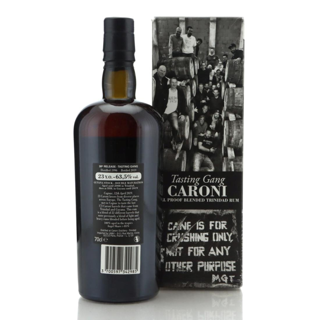 Image for Caroni 1996 Full Proof 23 Year Old Blended - Tasting Gang