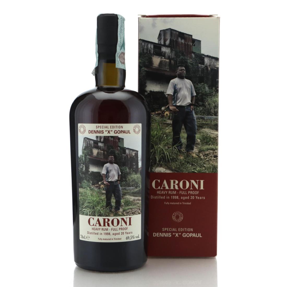 Image for Caroni 1998 Full Proof 20 Year Old Heavy - Dennis "X" Gopaul
