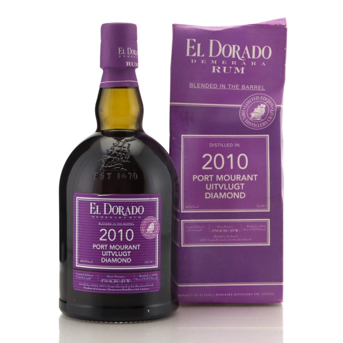 Image for Port Mourant, Uitvlugt & Diamond <PM>ICBU<SVW> 2010 El Dorado Blended in the Barrel