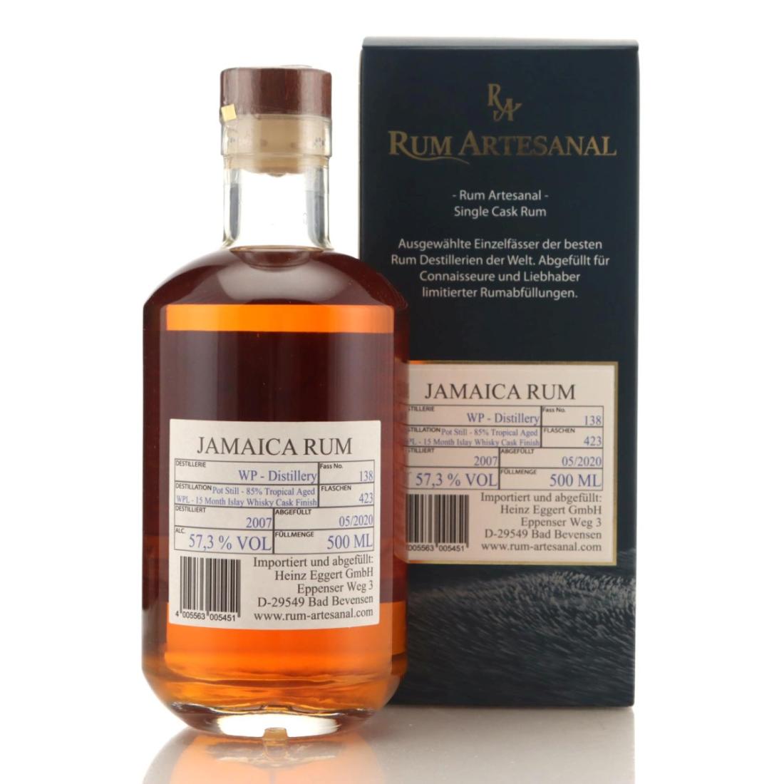 Image for Jamaica Rum Artesanal 2007